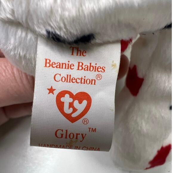 Ty Beanie Baby Glory the Bear 1998 With Name Tag Cover collectible - Picture 4 of 7
